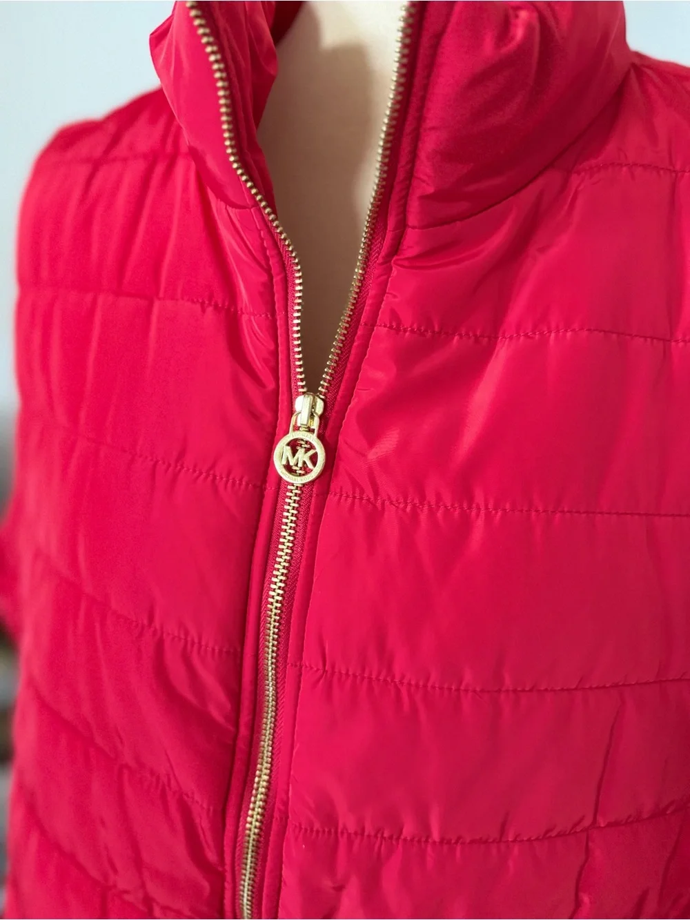 Michael Kors sleeveless quilted